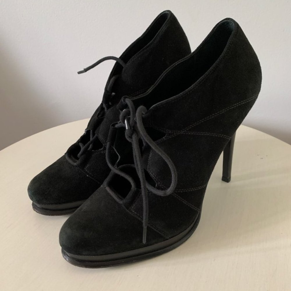 Black Velvet Boots